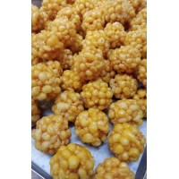 Fancy Khadak Boondi Laddu- 12 Laddu (100gms Approx)